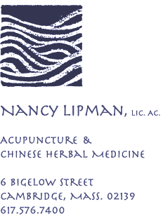 Nancy Lipman, Licensed Acupuncturist